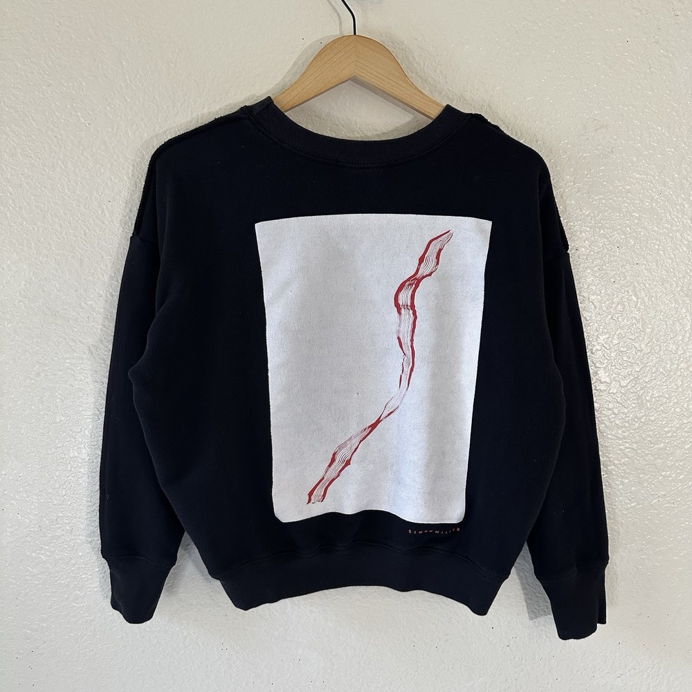 Simon Miller Crewneck Sweater Black Size 0